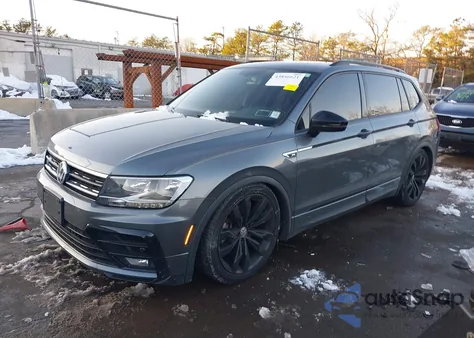 2020 Volkswagen Tiguan 2.0T Se/2.0T Se R-Line Black/2.0T Sel из США, поврежденный, VIN 3VV2B7AX3LM070781